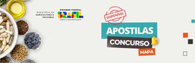 Concurso MAPA 2024 - Agente de Atividades Agropecu�rias, Inspe��o Sanit�ria e Industrial de POA e T�cnico de Laborat�rio